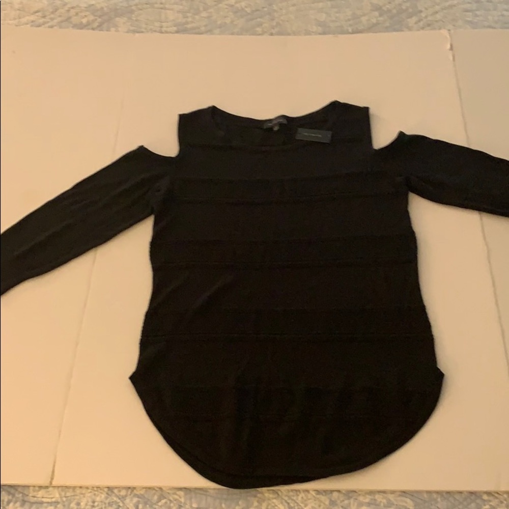 The limited NWT Cold shoulder black knit sweater - Picture 6 of 6